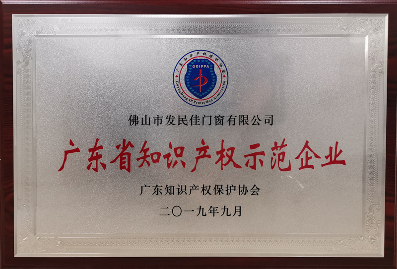 廣東知識(shí)產(chǎn)權(quán)示范企業(yè)